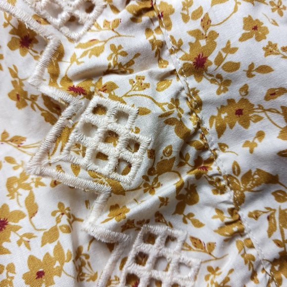 Anthropologie Blue Tassel Trina Bow Blouse - Picture 12 of 12